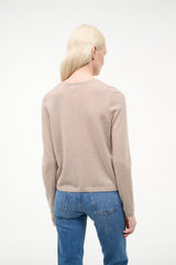 CUSTOM x C.BONZ MIDNIGHT CASHMERE CARDIGAN | STONE