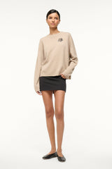 CUSTOM x C.BONZ SERRANO CASHMERE SWEATER | STONE