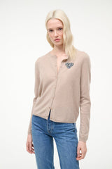 CUSTOM x C.BONZ MIDNIGHT CASHMERE CARDIGAN | STONE
