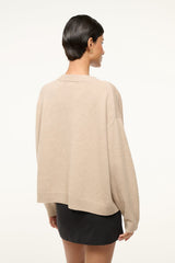 CUSTOM x C.BONZ SERRANO CASHMERE SWEATER | STONE