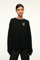 CUSTOM x C.BONZ SERRANO CASHMERE SWEATER | BLACK
