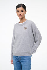 CUSTOM x C.BONZ SERRANO CASHMERE SWEATER | HEATHER GREY