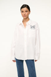 CUSTOM x C.BONZ CLASSIC OVERSIZED SHIRT | WHITE