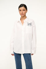 CUSTOM x C.BONZ CLASSIC OVERSIZED SHIRT | WHITE