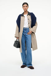 ALBA BALLET FLAT | ESPRESSO SHEARLING