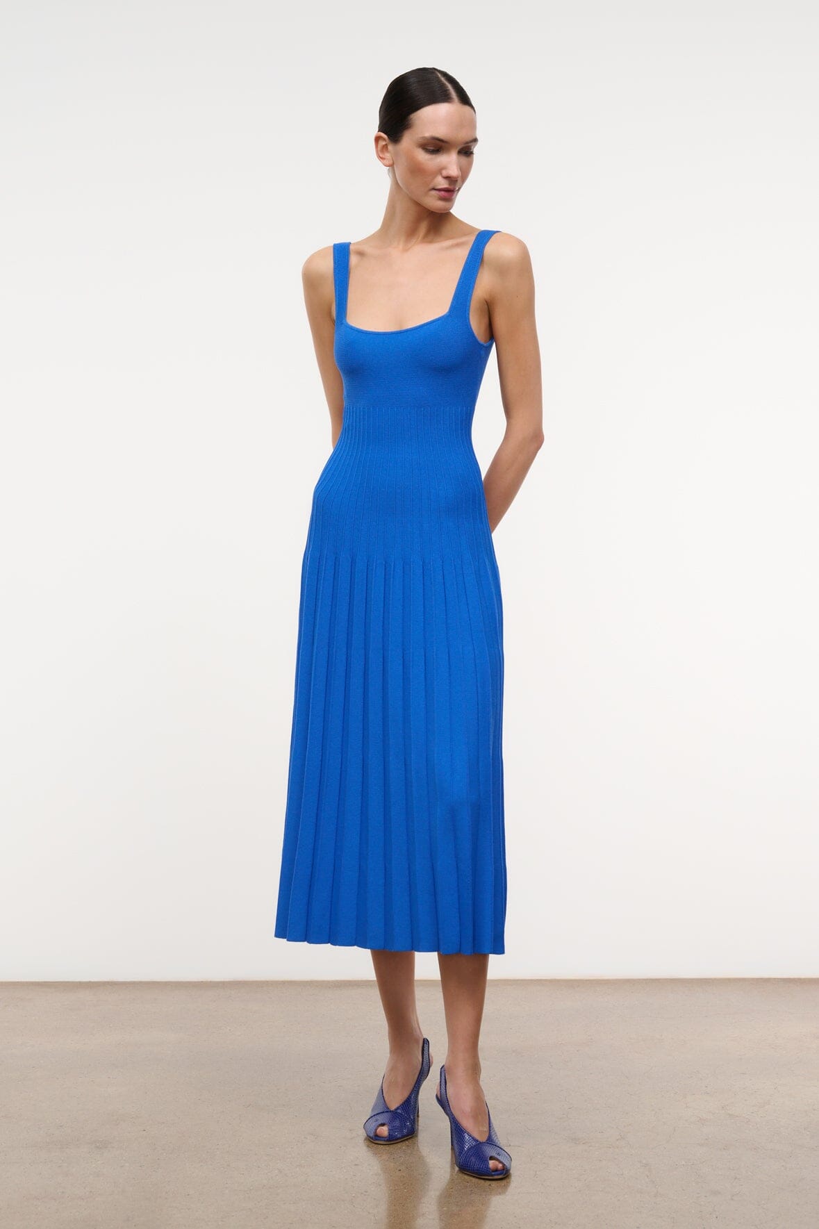 ELLISON DRESS | COBALT