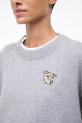 CUSTOM  x C.BONZ SERRANO CASHMERE SWEATER | HEATHER GREY