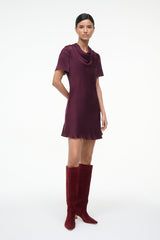 IRIS SILK DRESS | SYRAH