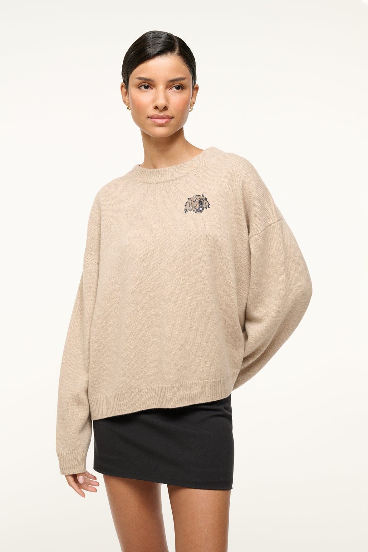 CUSTOM  x C.BONZ SERRANO CASHMERE SWEATER | STONE