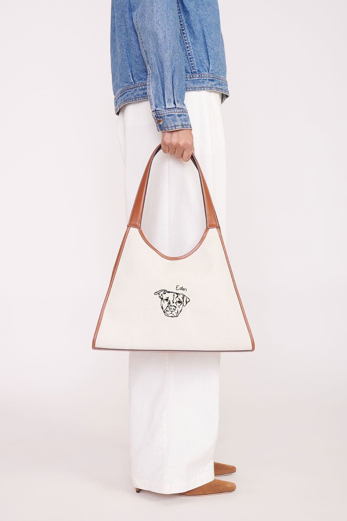 CUSTOM  x C.BONZ SOFT REY BAG | CREAM TAN