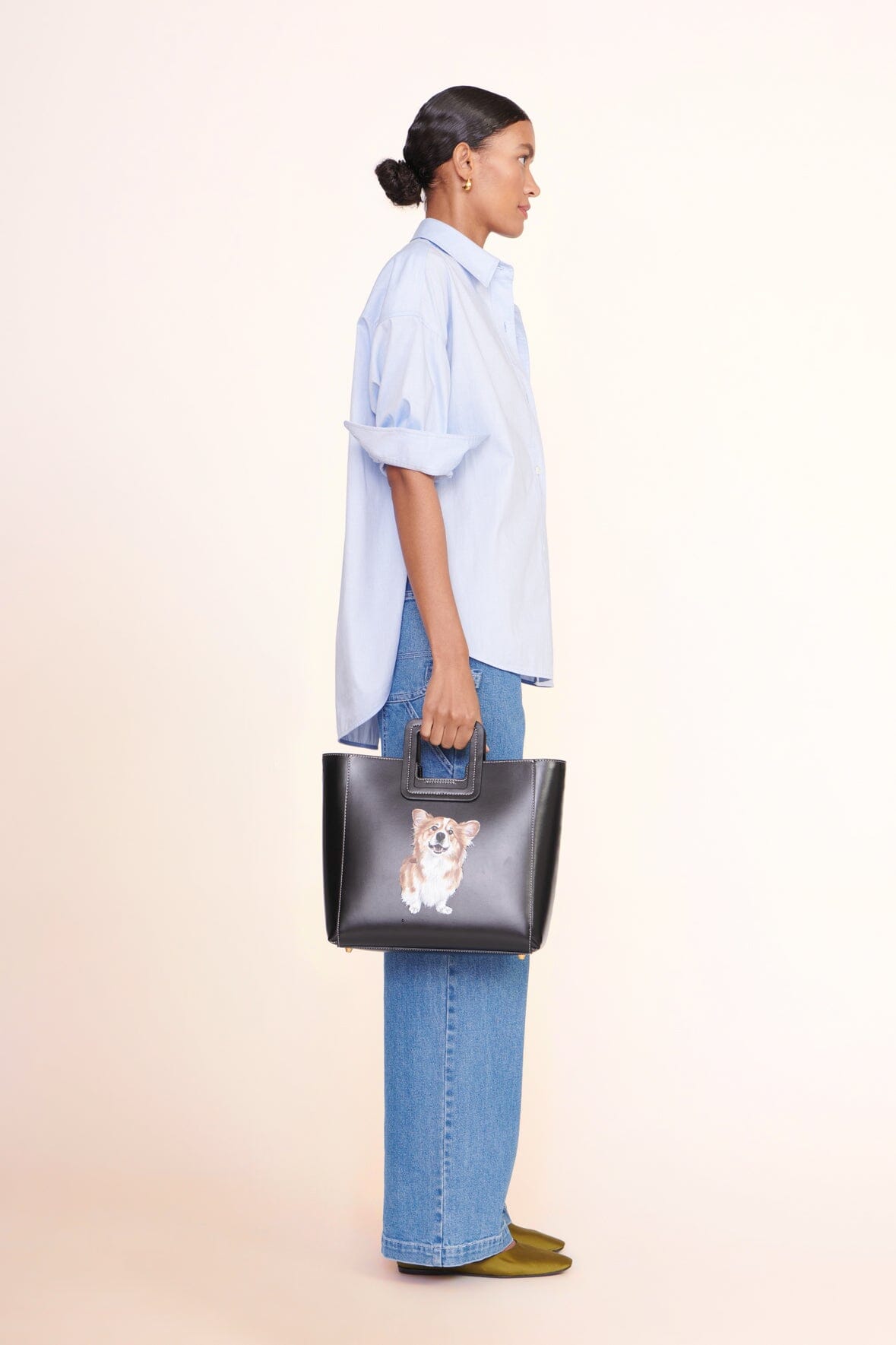 CUSTOM  x C.BONZ CLASSIC OVERSIZED SHIRT | OXFORD BLUE